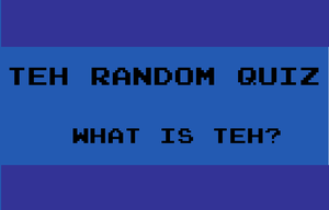 play Teh Random Quiz