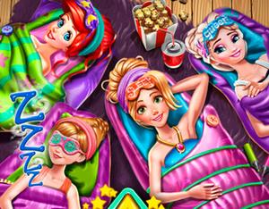 play Disney Girls Sleepover