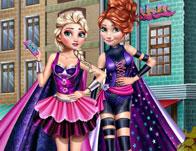 play Superhero Spring Princess Dress Up