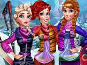 Princesses Visit Arendelle