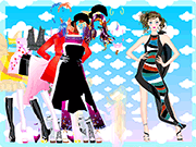 play Confident Model Dressup Game