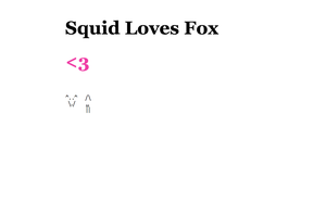 play Squid Loves Fox