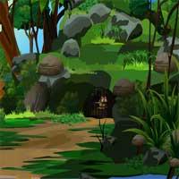 play Rescue The Lion From Forest Cave