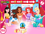 play Princess Secret Santa Game