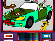 Kids Car Coloring Game