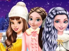 play Princesses Go Ice Skating