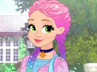 play Rapunzel Fashionista On The Go