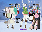 play Winter Dresses Game