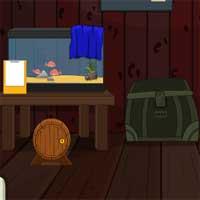 play Wooden Forest House Escape