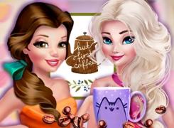 play Princesses Fashion Over Coffee