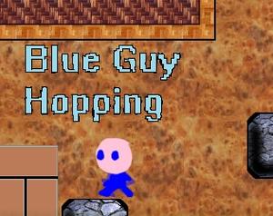 play Blue Guy Hopping