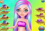 play Doll Glitter Makeover