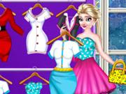 play Elsa Closet Dress Up H5