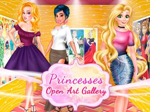 play Princesses Open Art Gallery