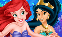 play Princesses:Underwater Sleepover