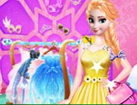 play Elsa'S New Dressing Room