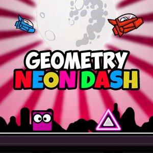 play Geometry Neon Dash