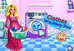 play Clothes Washing Day