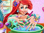 play Mermaid Princess Nails Spa