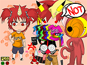 play Sasori Dress-Up Game