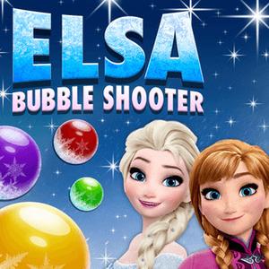 play Elsa Bubble Shooter