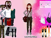 play Stars Lady Dressup Game