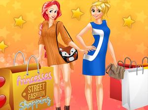 play Princesses Street Fashion Shopping