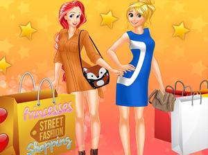 Princesses Street Fashion Shopping