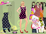 play Flower Fashion Dressup Game