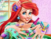 play Mermaid Princess Nails Spa