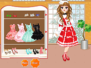 play Red Dress Princess Game