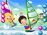 play Baby Surfing Game