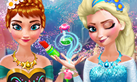 play Anna And Elsa Makeover