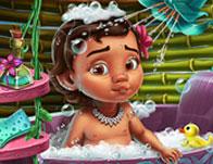 play Moana Baby Shower Care