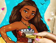 play Moana Coloring Book