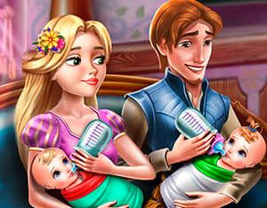 play Rapunzel Twins Family Day