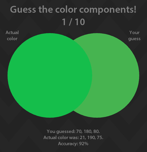 play The Additive Color Test