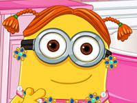 play Minion Girl Spa Day