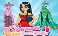 Princess Prom Dress Design