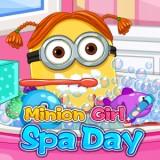 play Minion Girl Spa Day