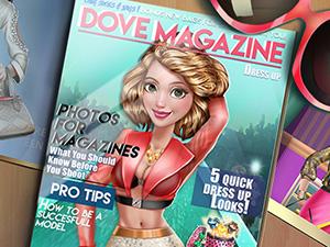 play Dove Magazine Dolly Dress Up