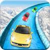 Frozen Water Slide Car Driving Simulator Pro