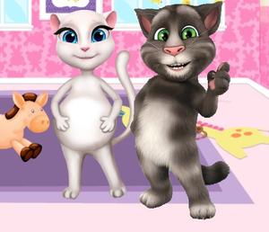 play Preganat Kitty Room Decor