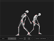 Wireframe Skeleton Game