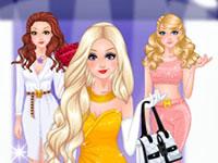 play Super Barbie Runway Model