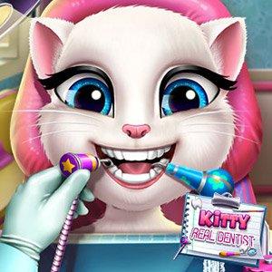 play Kitty Real Dentist