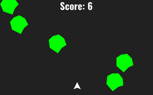 play Scrolling Asteroids