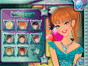 play Birthday Sleepover Makeup Game