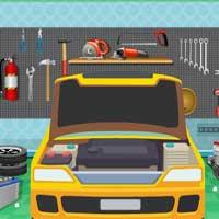 play Car Workshop Escape Knfgame