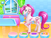 play Colorful Unicorn Caring Game